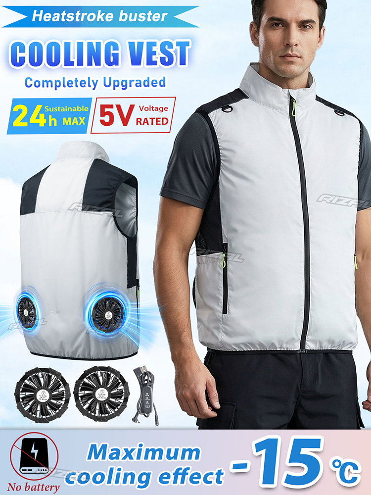 Fishing Vest Jacket - 2026 Best Choice Fan Vest Wearable