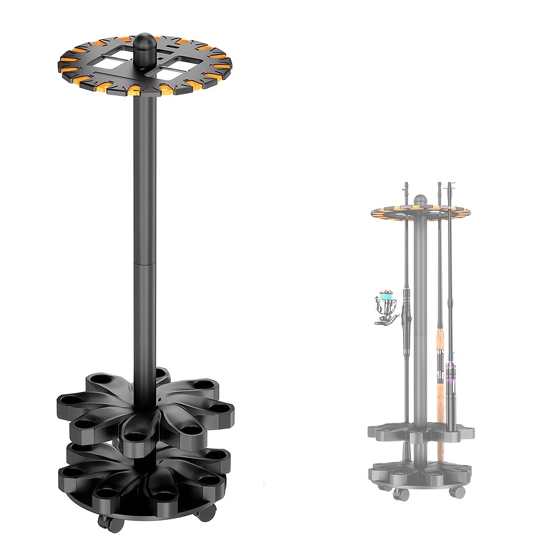 Fishing Equipment Holder - Fishing Rod Holders for Garage 360
