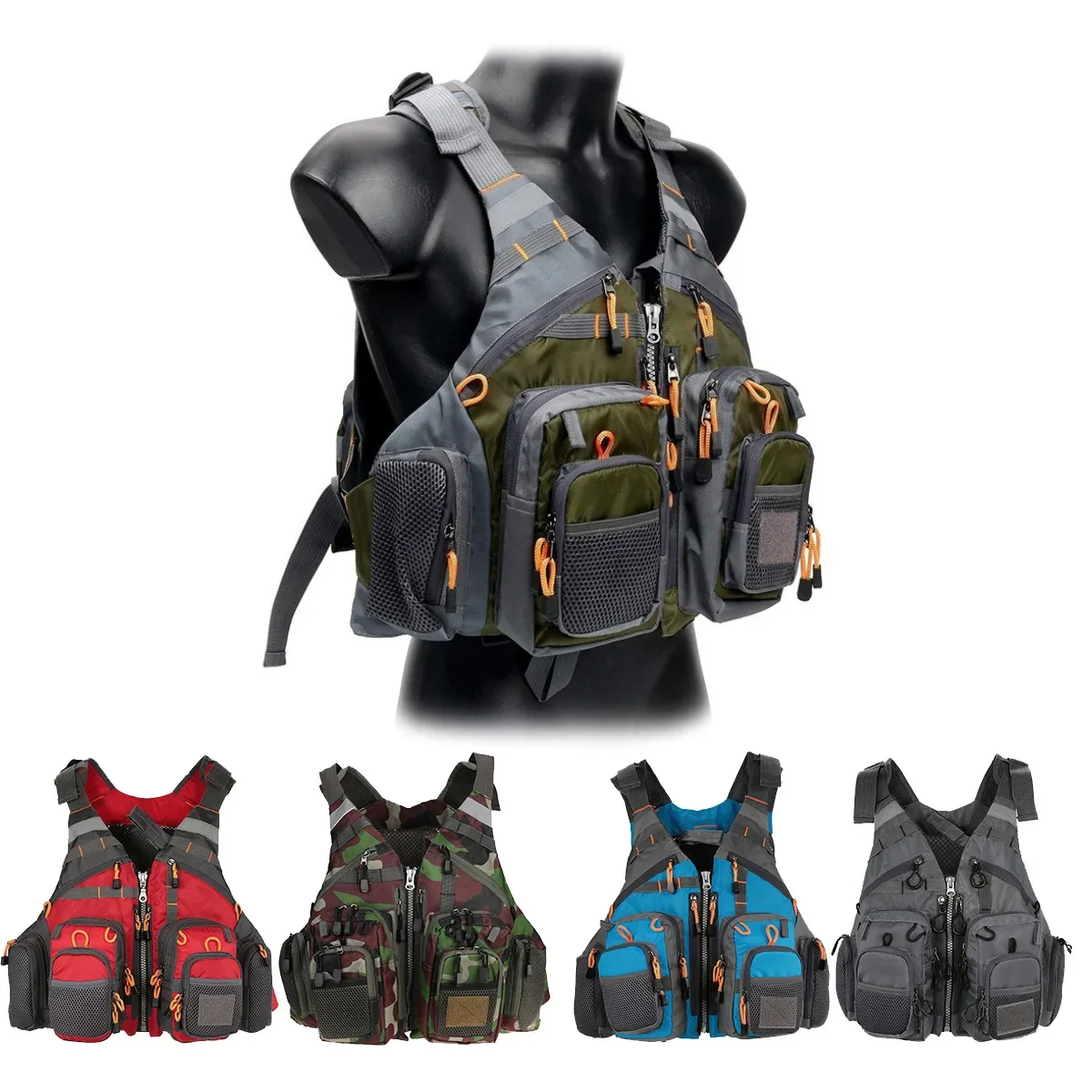 Adjustable Fishing Vest Breath - Fishing Vest Jacket recensione e prezzo