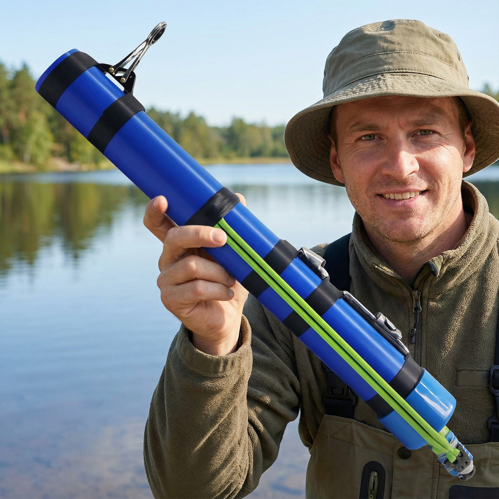 Lure  Fishings Tool with Reel  - Fishing Equipment Holder recensione e prezzo