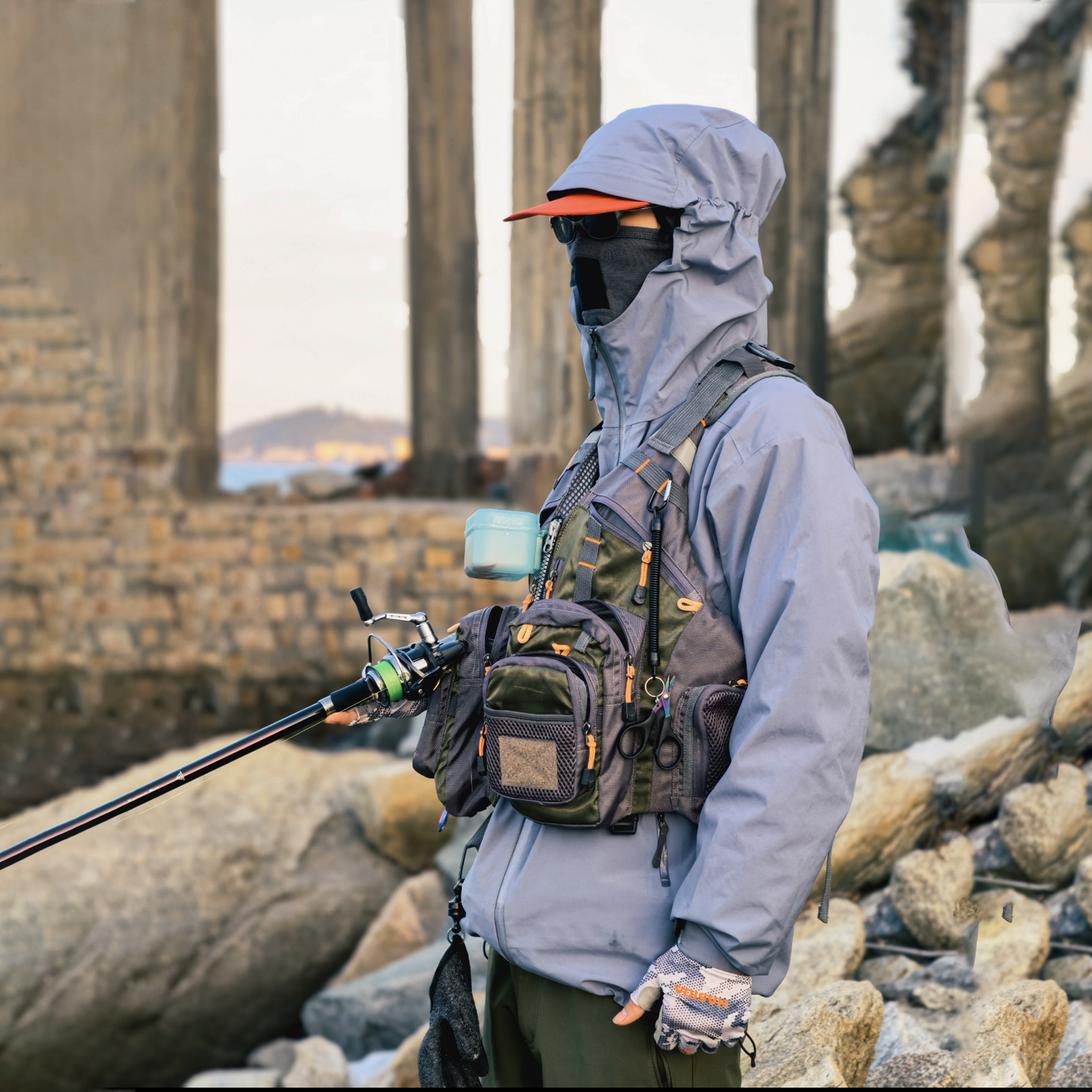 SWROW Fishing Vest Outdoor Spo - Fishing Vest Jacket recensione e prezzo