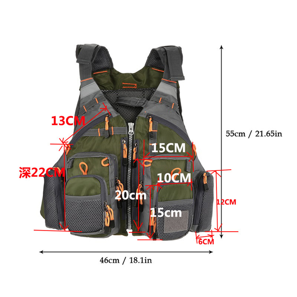 SWROW Fishing Vest Outdoor Spo - Fishing Vest Jacket recensione e prezzo