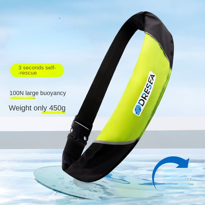 Waist Belt Type Automatic Infl - Fishing Vest Jacket recensione e prezzo