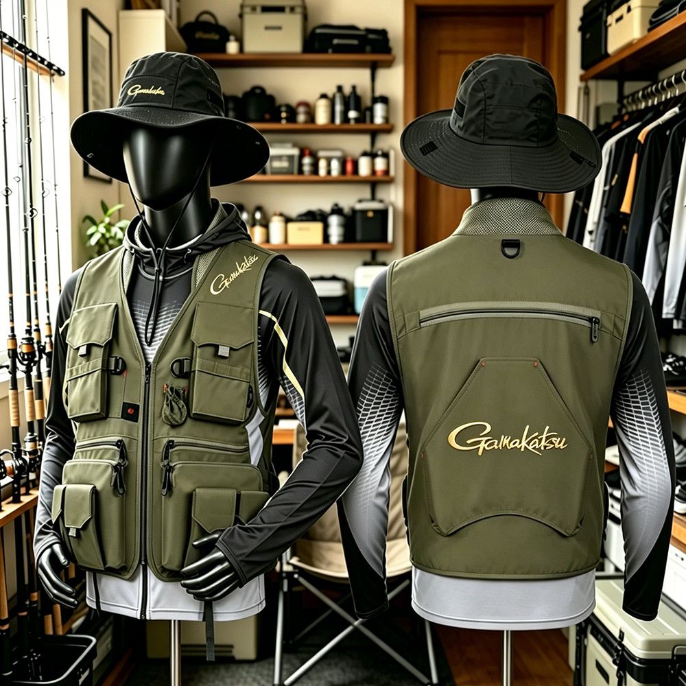 Gamakatsu Men Multi-Pocket Fis - Fishing Vest Jacket recensione e prezzo