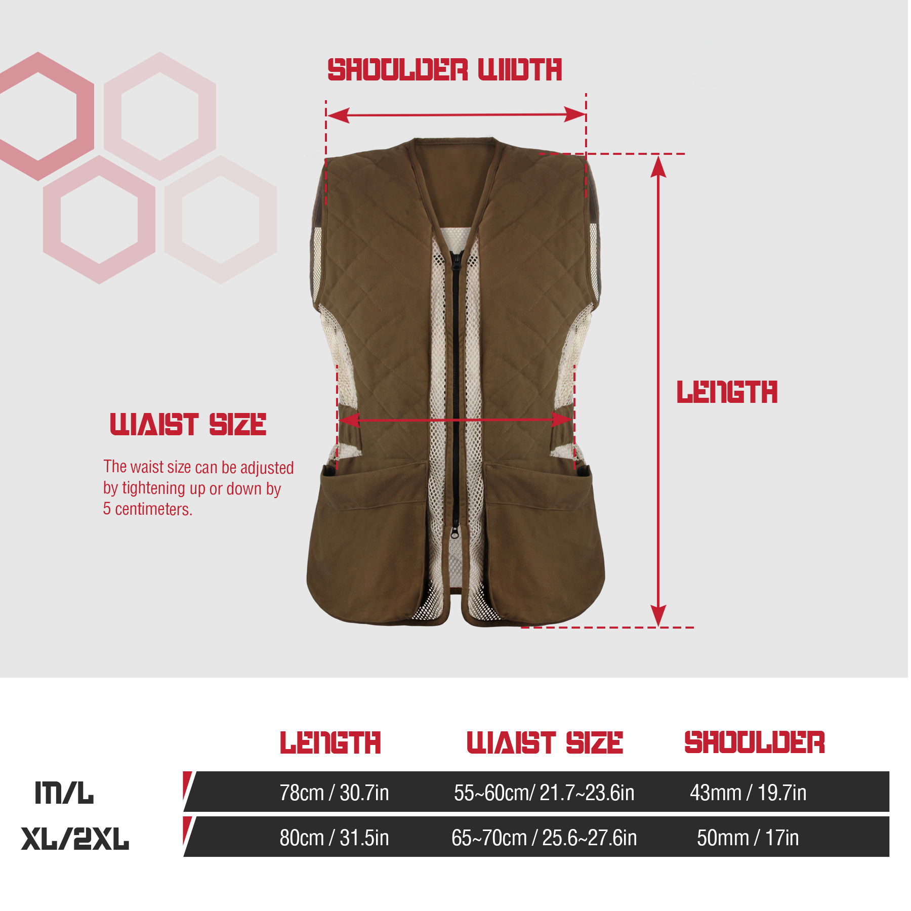 GUGULUZA Outdoor Hunting Vest  - Fishing Vest Jacket recensione e prezzo