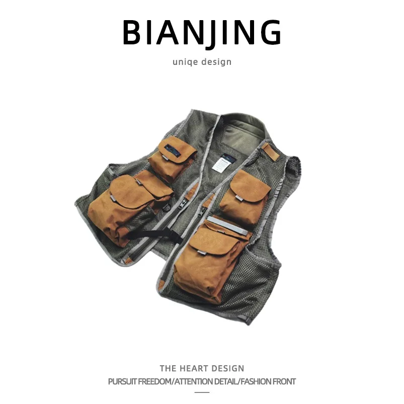 Retro American-style men's wor - Fishing Vest Jacket recensione e prezzo