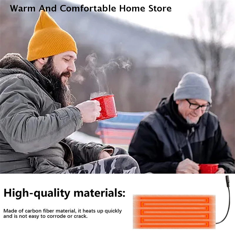 5V USB Warm Paste Pads Fast-He - Fishing Vest Jacket recensione e prezzo