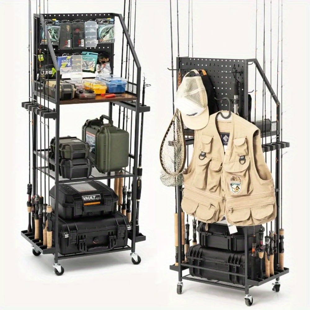 Fishing Rod Holders for Garage - Fishing Equipment Holder recensione e prezzo