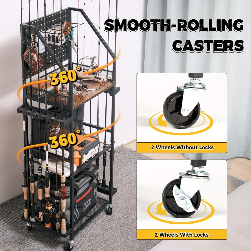 Fishing Rod Holders for Garage - Fishing Equipment Holder recensione e prezzo