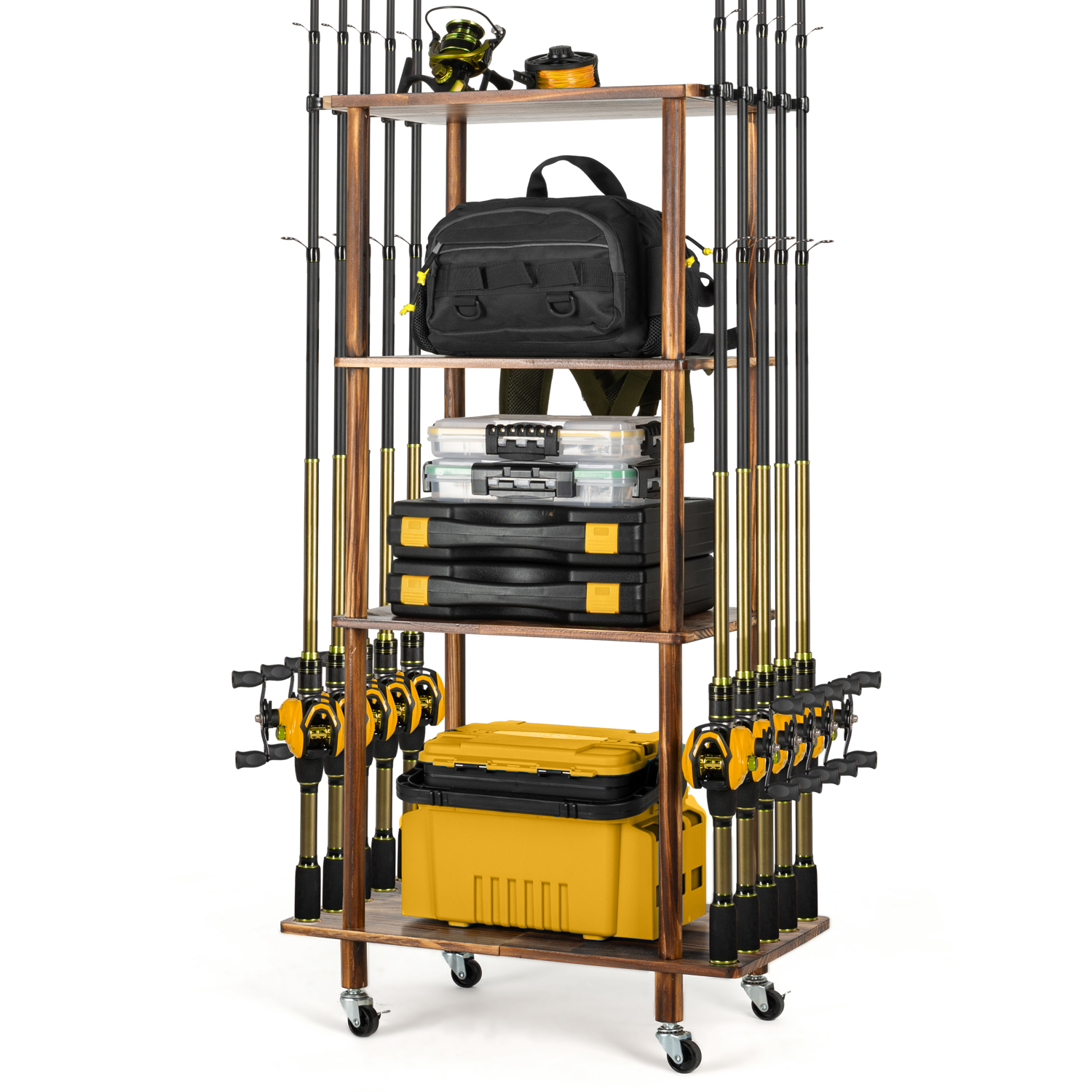 Fishing Rod Holders for Garage - Fishing Equipment Holder recensione e prezzo